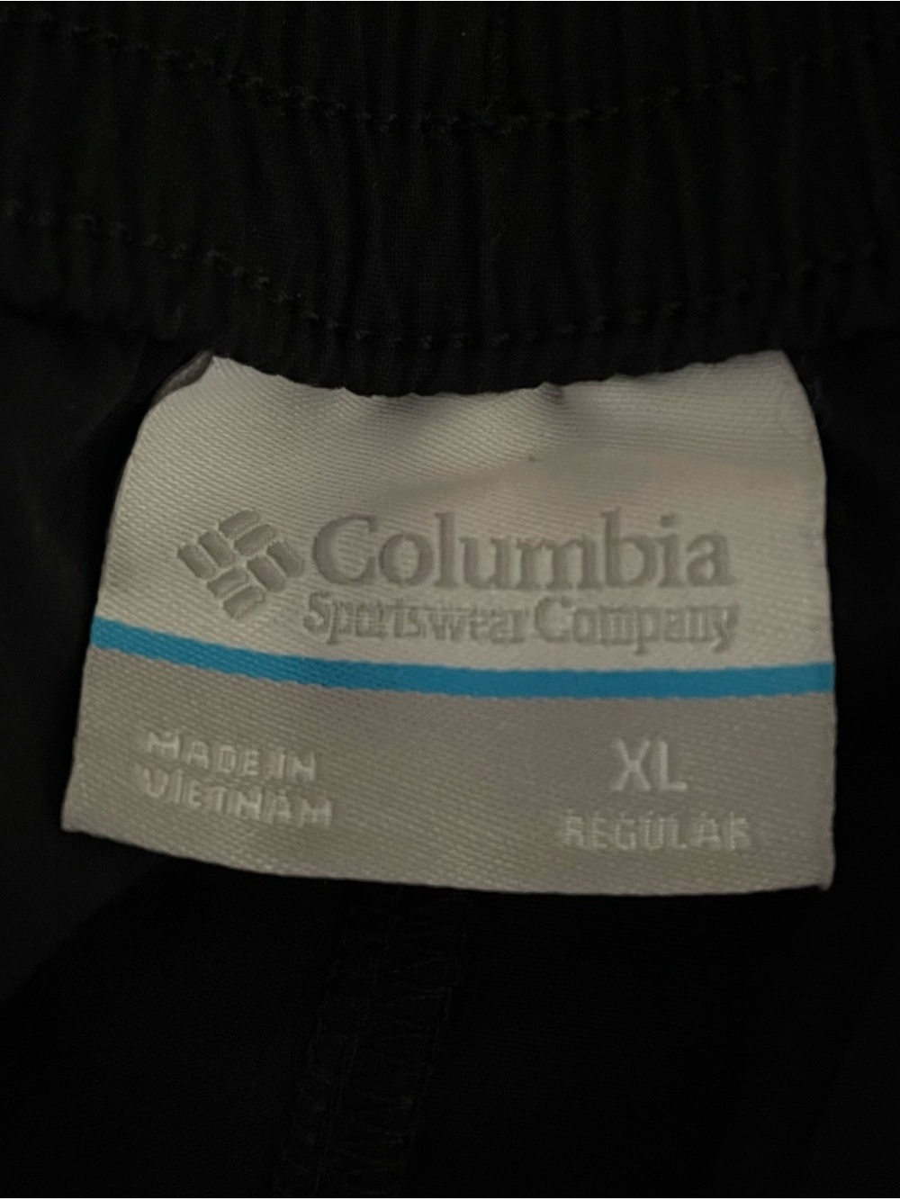 Columbia Pull On Hiking Pants Women’s XL Black Cinch Ankle Nylon Tech Elastic - Picture 11 of 15